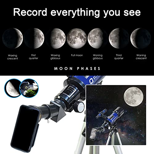 70mm Refractor Telescope with Adjustable Tripod N823