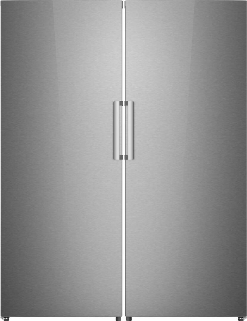 Side by Side Refrigeration Pair with All Refrigerator and All Freezer D126