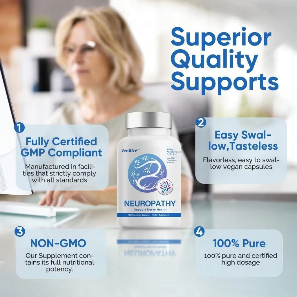 120 Capsules Nerve Savior Supplement E12896