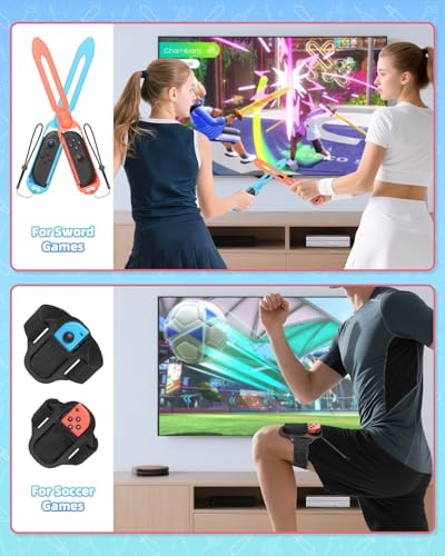 Switch 2 Sports Accessories Bundle with Organizer Station D83338