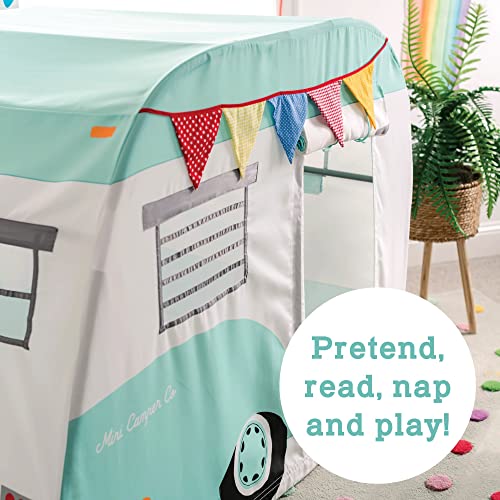Camper Playhouse – 43 x 55 x 36 inch Cotton Canvas Play Set H983724