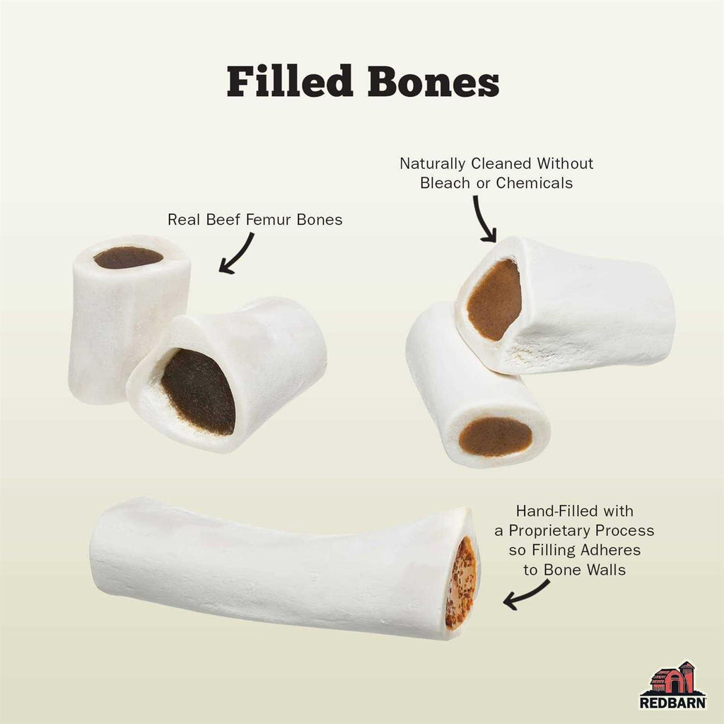 Large Beef Filled Bones Dog Treats A338456
