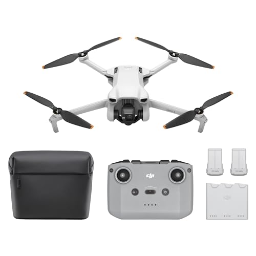 Lightweight Mini Camera Drone with 4K HDR Video, 3 Batteries N109419