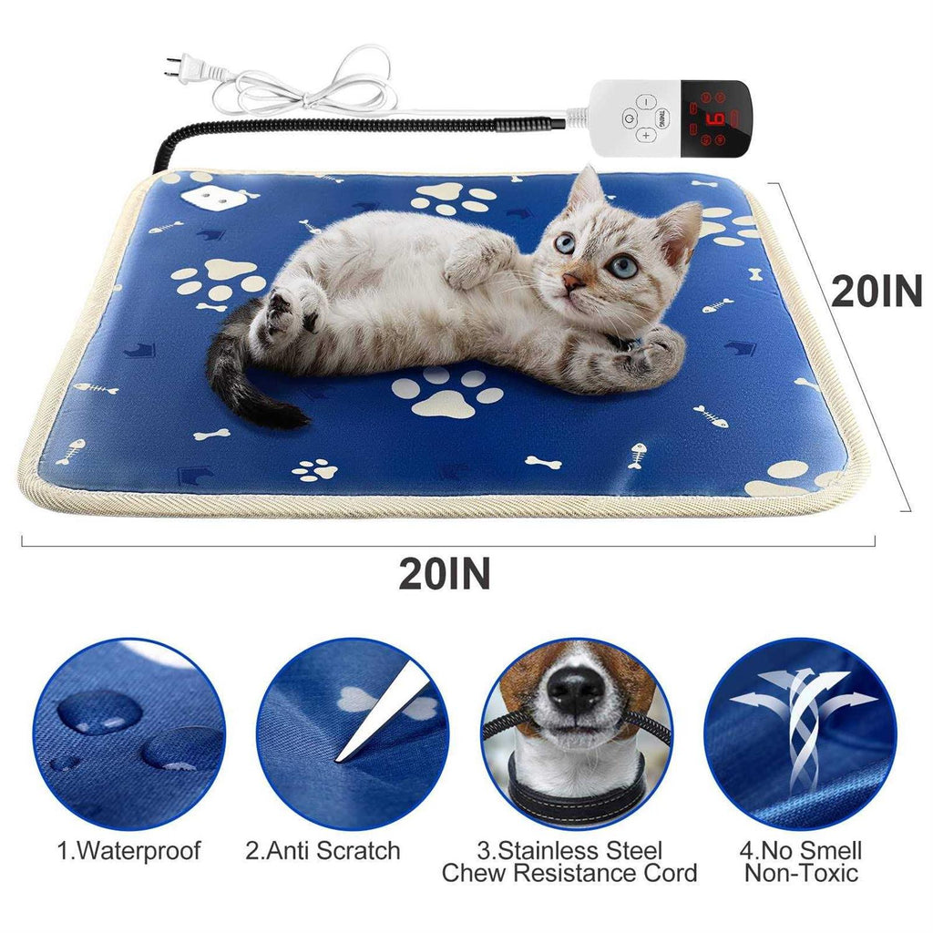 Pet Heating Pad for Cats Dogs Indoor Warming Mat K22978