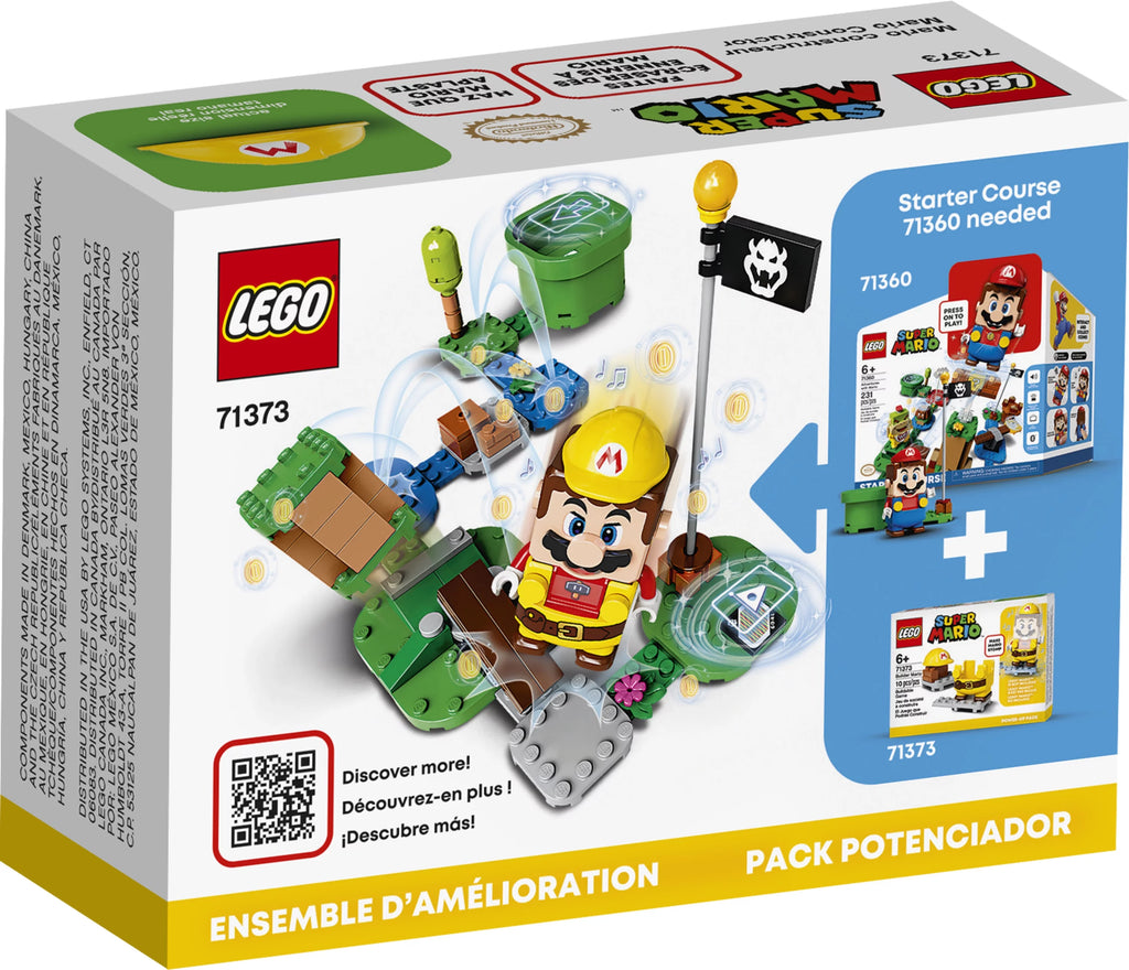 10 Piece LEGO Builder Mario Power-Up Pack U379566
