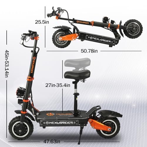 6000W Dual Motor Electric Scooter X9114