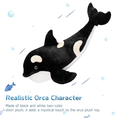 31.5Inch Orca Stuffed Animal Plush Soft Killer Whale M19850