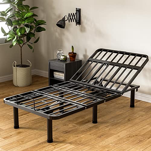 Twin XL Adjustable Bed Frame with Wired Remote Y93183