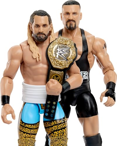 WWE Main Event Championship Showdown 2-Pack Action Figures & Accessory M603839
