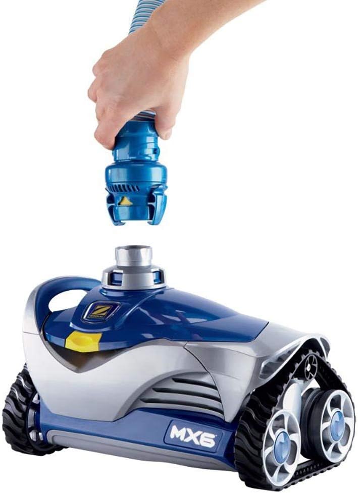 Automatic Suction Side Pool Cleaner Vacuum with Cyclonic Leaf Canister F765274