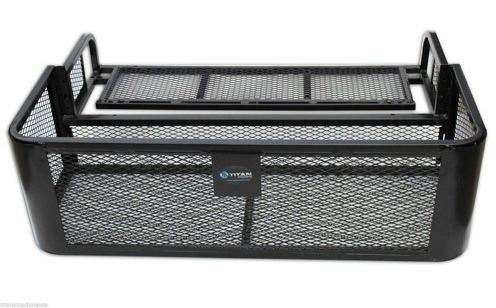 Steel Rear Drop Basket Cargo Rack L7136