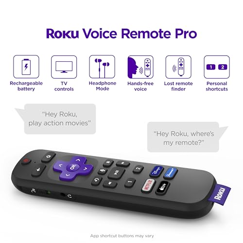 4K HDR Streaming Device with Voice Remote Pro J14670