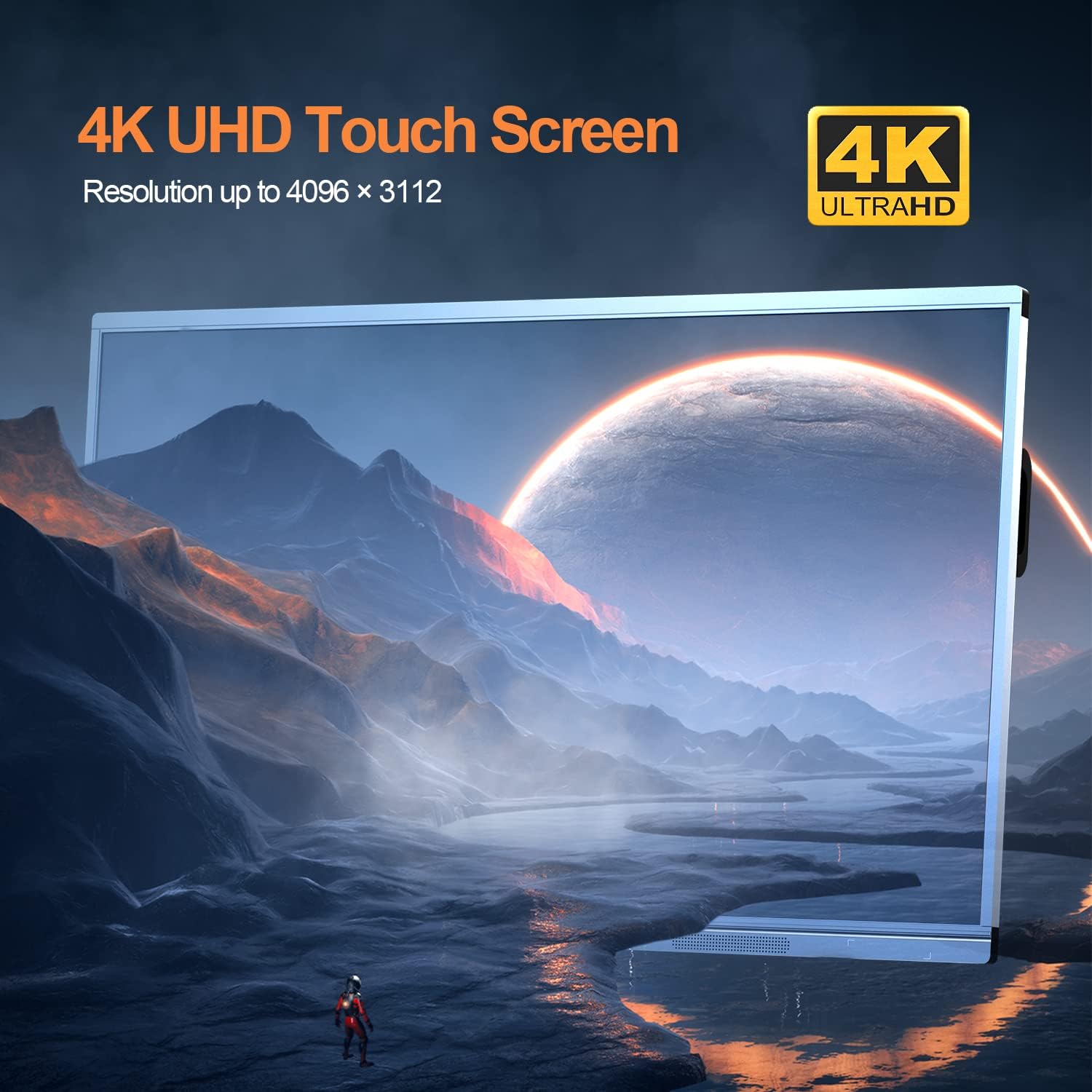 55 Inch 4K UHD Touch Screen Interactive Smart Whiteboard B2395