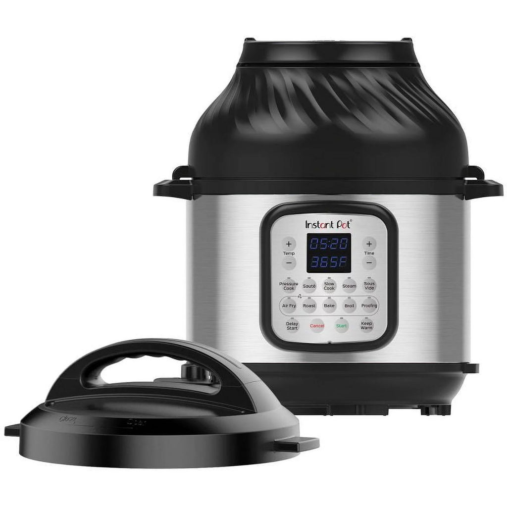 6qt Electric Pressure Cooker with Air Fryer Lid B610558