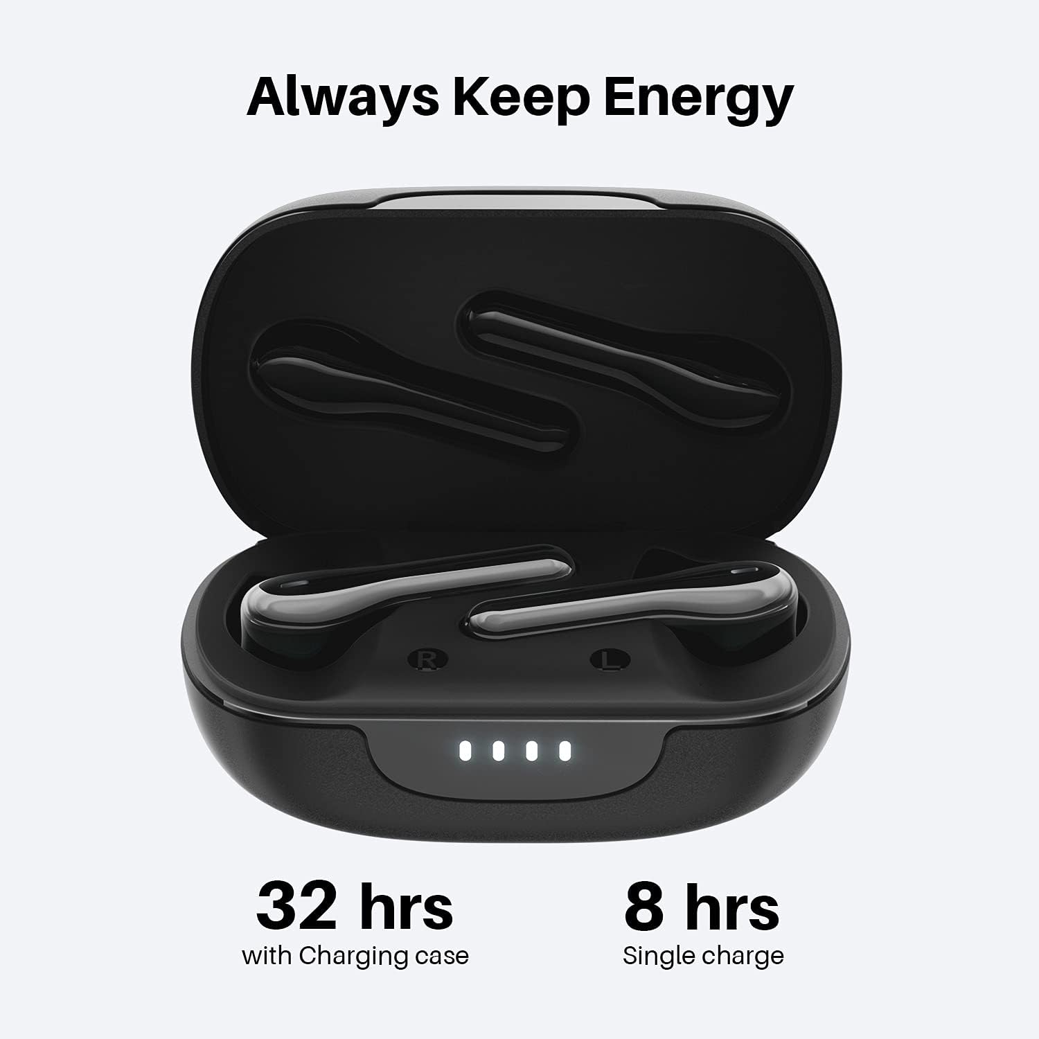 Wireless Bluetooth Earbuds 32H Playtime Pack of 2 U11239