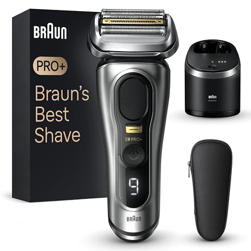 Series 9 PRO+ Electric Razor with 5 Pro Shave Elements, Precision Long Hair Trimmer, SmartCare Center, Wet & Dry, 60min Battery Runtime H426