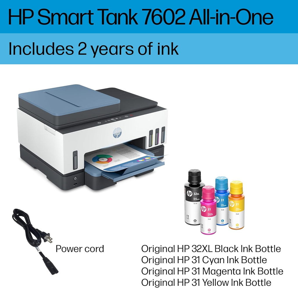 Smart Tank All-in-One Ink Tank Printer with 2 years of ink included M589