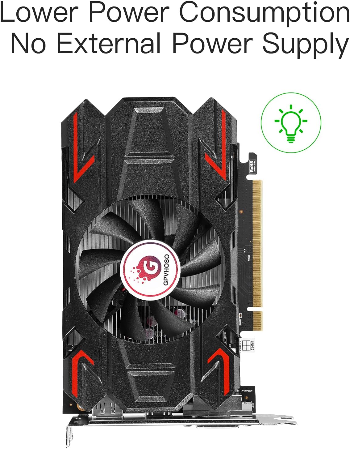 AMD Radeon RX 550 4GB GDDR5 128 Bit PCI Express 3.0 Graphics Card U732836