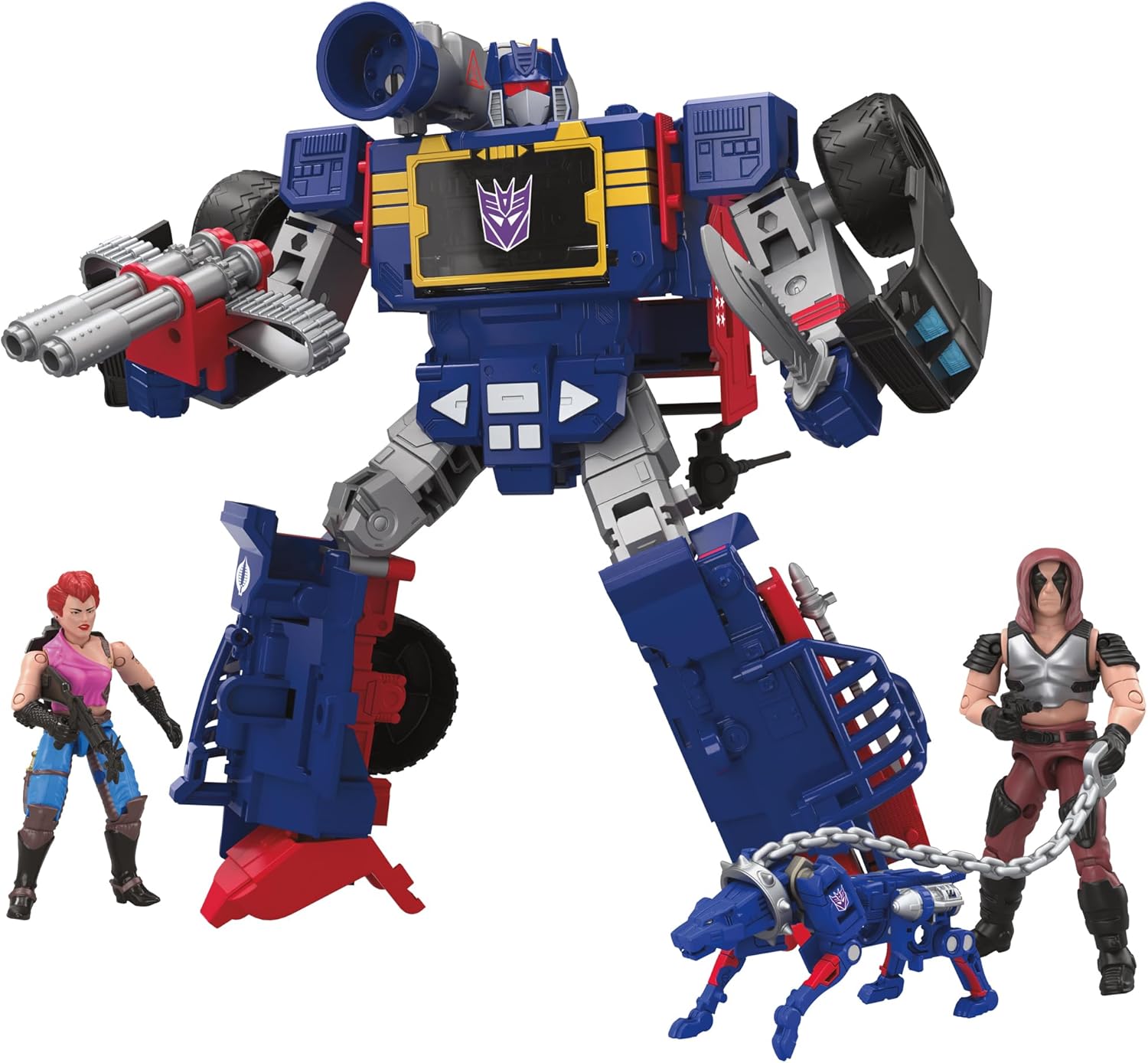 Transformers Collaborative Soundwave Dreadnok Thunder Machine Action Figures R747644
