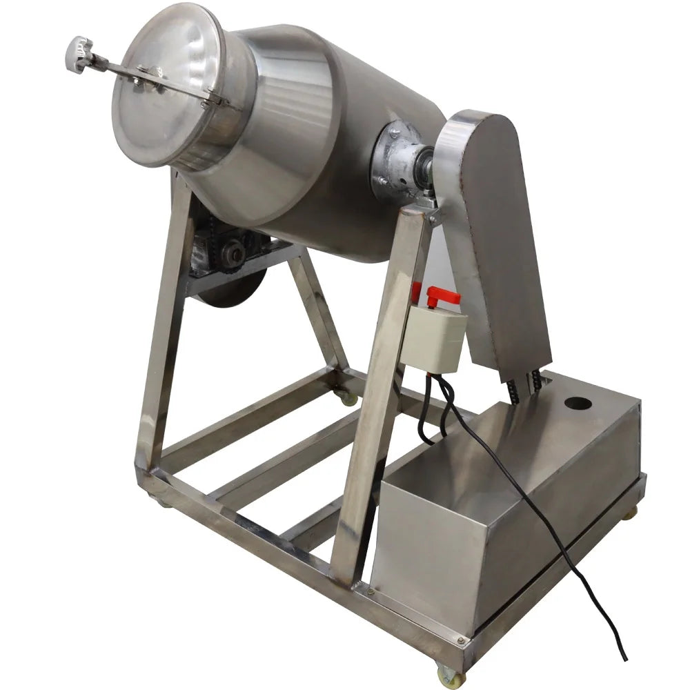 60L Stainless Steel Dry Powder Mixer Drum Blender 110V U513770