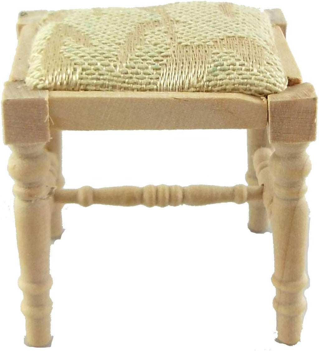 Unfinished Wooden Dressing Table Stool H20078