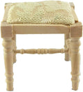 Unfinished Wooden Dressing Table Stool H20078