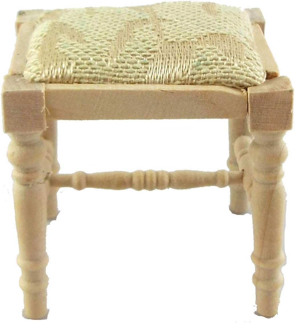 Unfinished Wooden Dressing Table Stool H20078