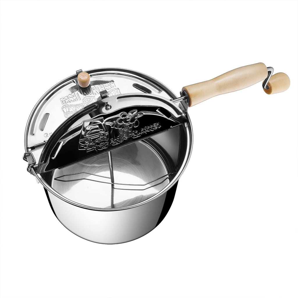 6.5-Quart Stainless Steel Stovetop Popcorn Popper C138
