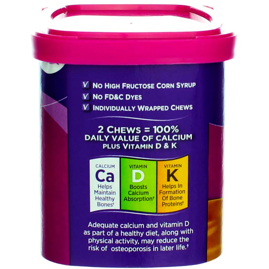 Calcium Soft Chews Caramel 60 Each (Pack of 3) Z92053