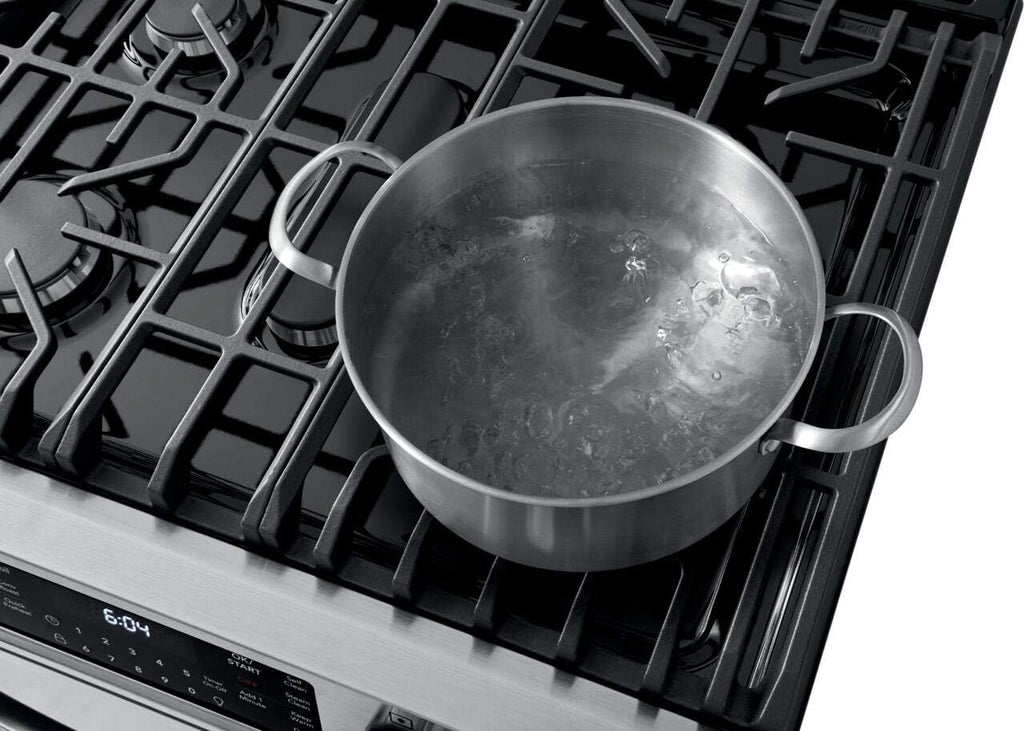 30" Gas Range with 5 Sealed Burners, True Convection Oven, Stainless Steel K4086
