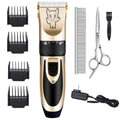 Dog Grooming Kit Clippers Low Noise Electric Quiet Rechargeable Cordless H821