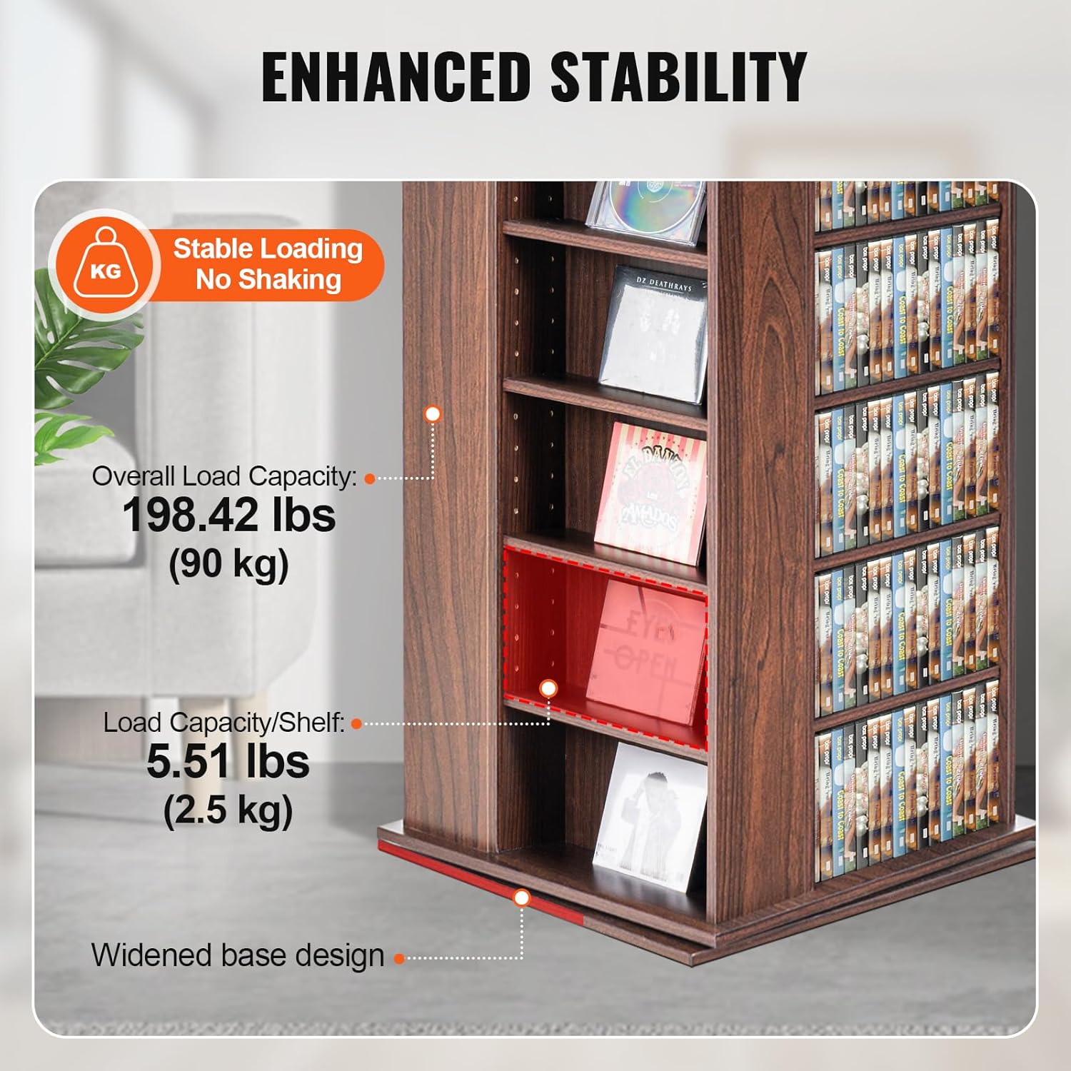 Espresso Media Storage Cabinet X5021