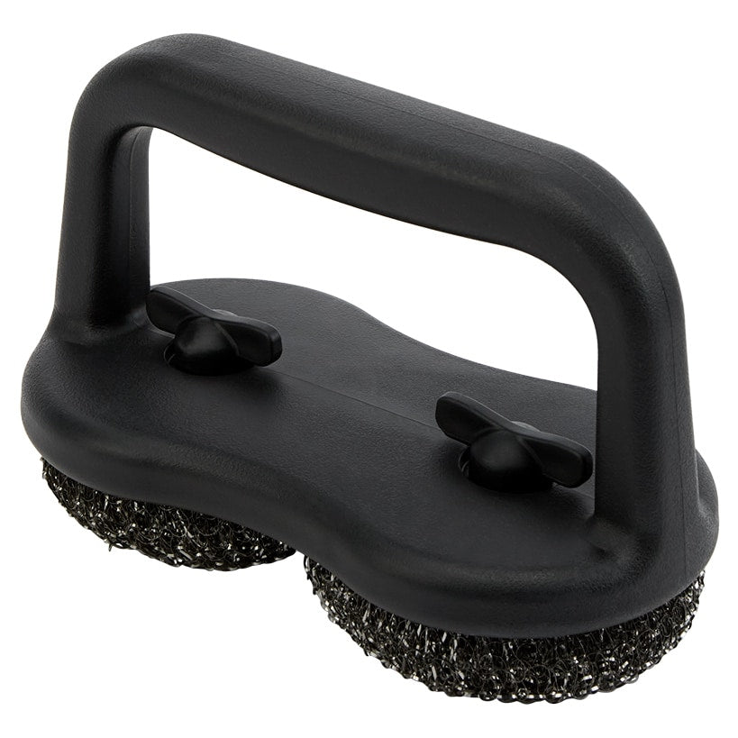 BBQ Steel Wire Brush With Easy Grip Oversized Handle