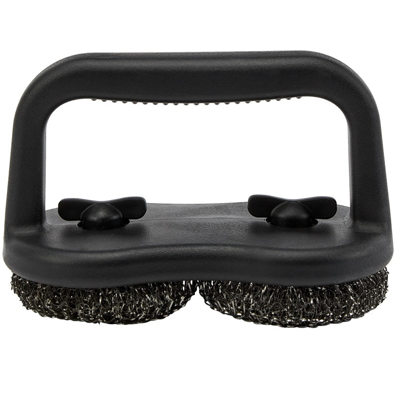 BBQ Steel Wire Brush With Easy Grip Oversized Handle