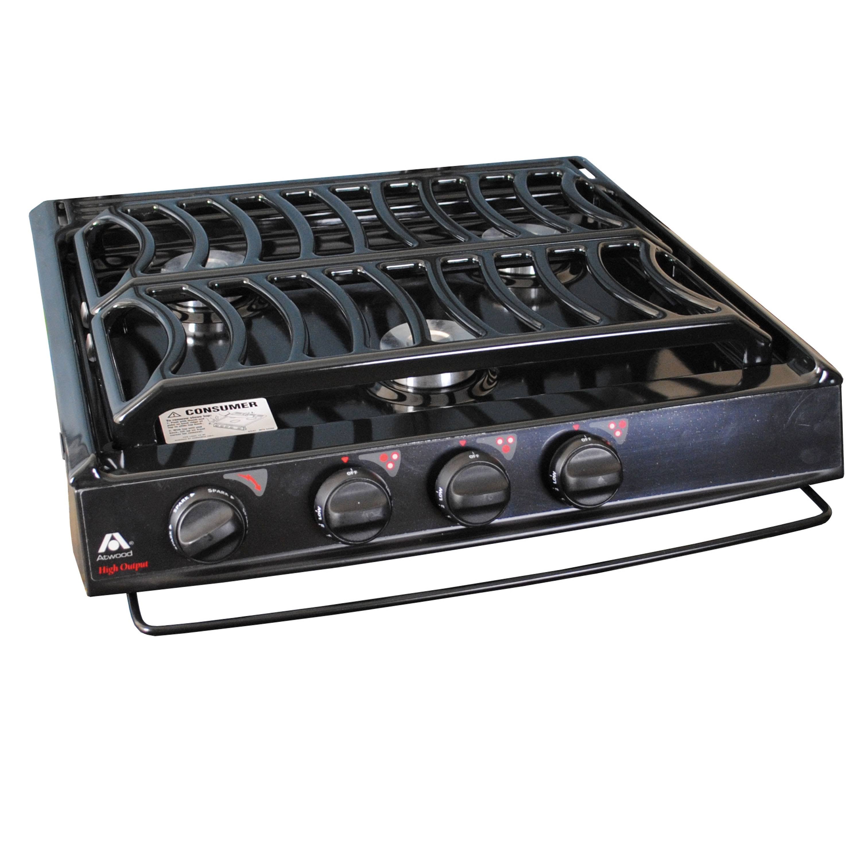 Black Slide-in Cooktop with Sealed Burner G492979