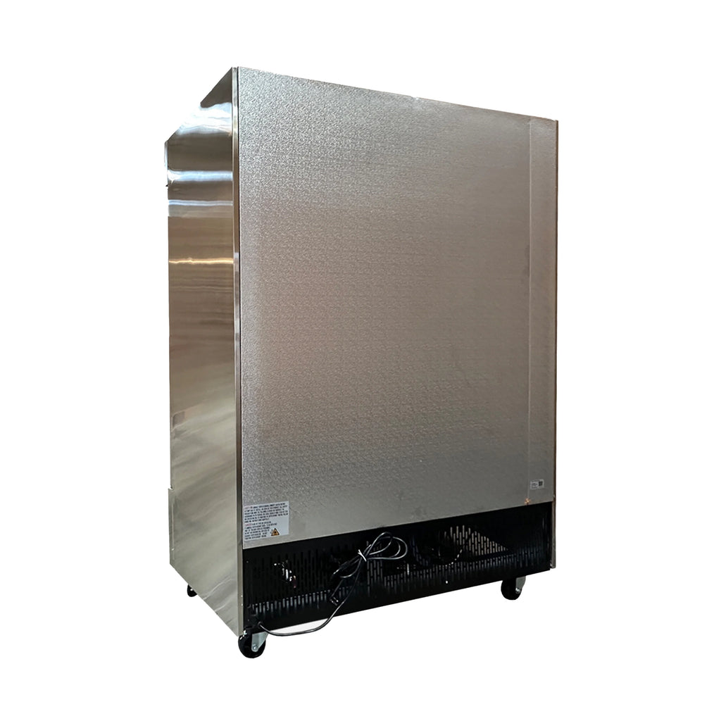 54 in. Two Glass Swing Door Stainless Steel Upright Reach-In Commercial Freezer 47 Cu. ft. Y740378