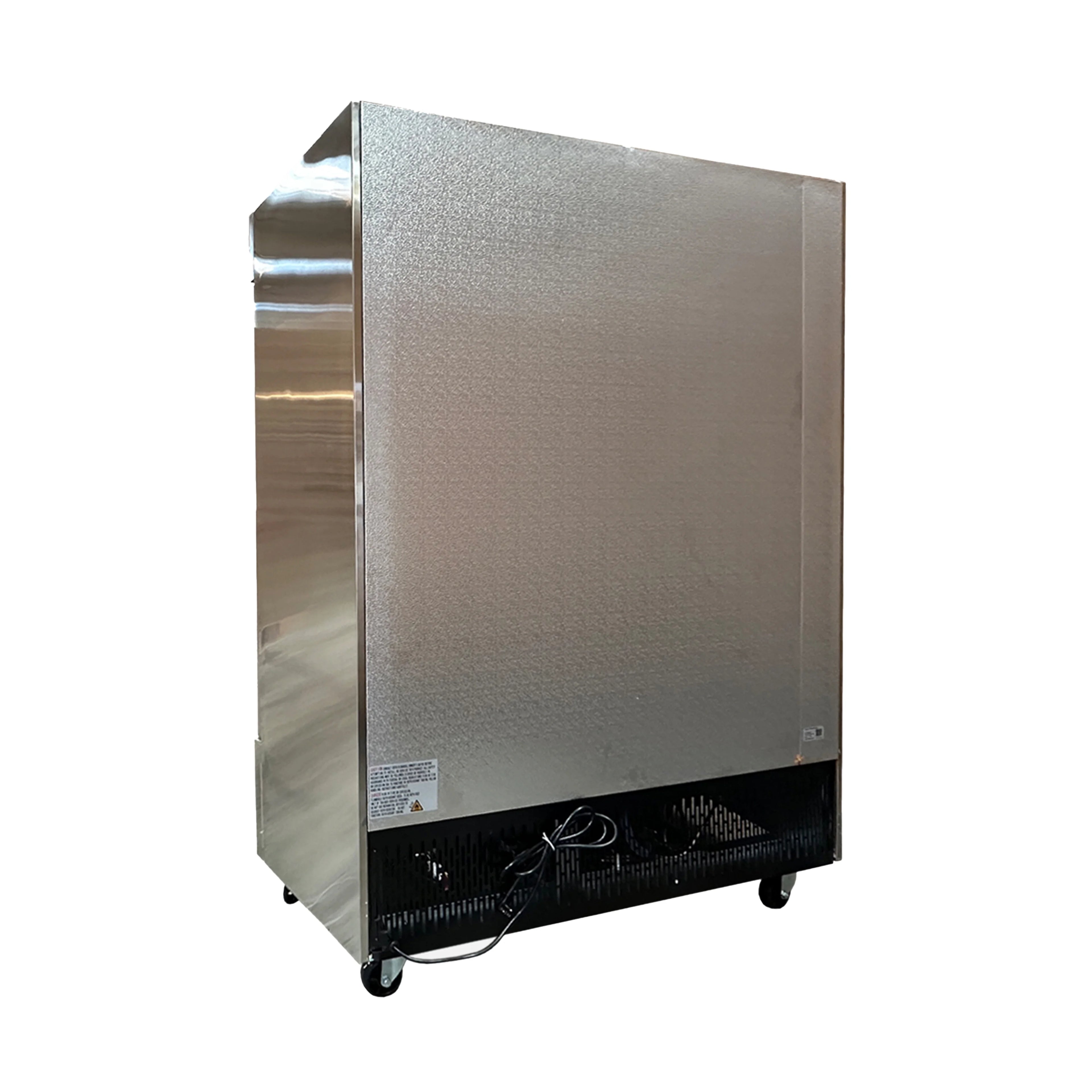 54 in. Two Glass Swing Door Stainless Steel Upright Reach-In Commercial Freezer 47 Cu. ft. Y740378