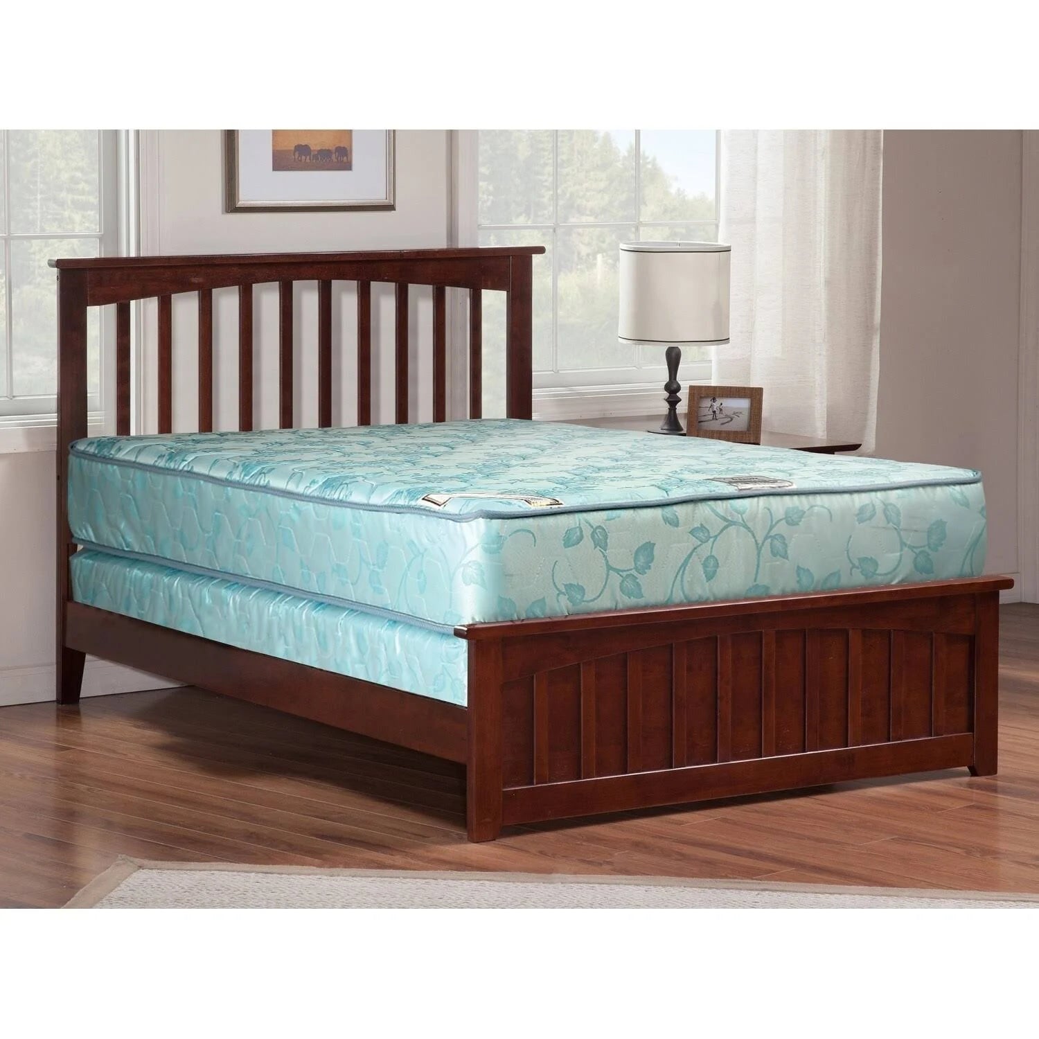 Queen Medium Firm Innerspring Mattress and Box Spring Set L446528