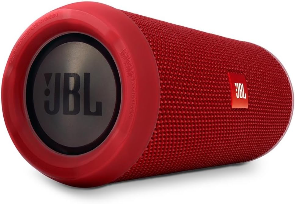 Red Splashproof Portable Bluetooth Speaker A2320