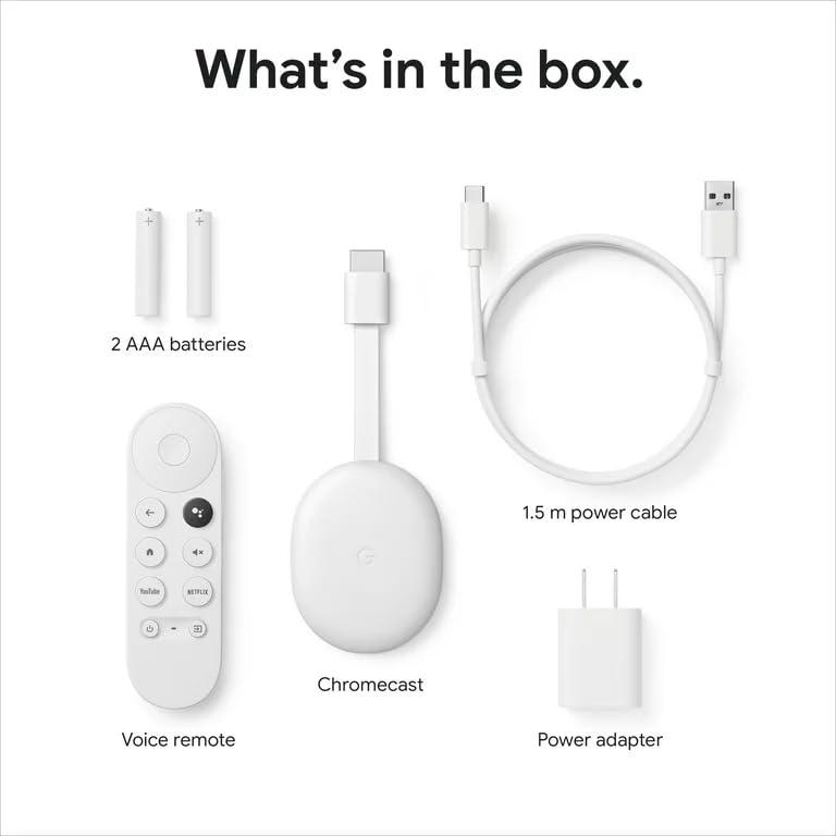 Streaming Stick with Voice Search in 1080p HD Snow L3210