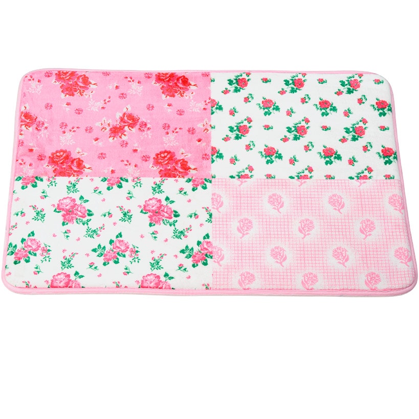 Berry Bloom Shower Curtain or Memory Foam Bath Rug