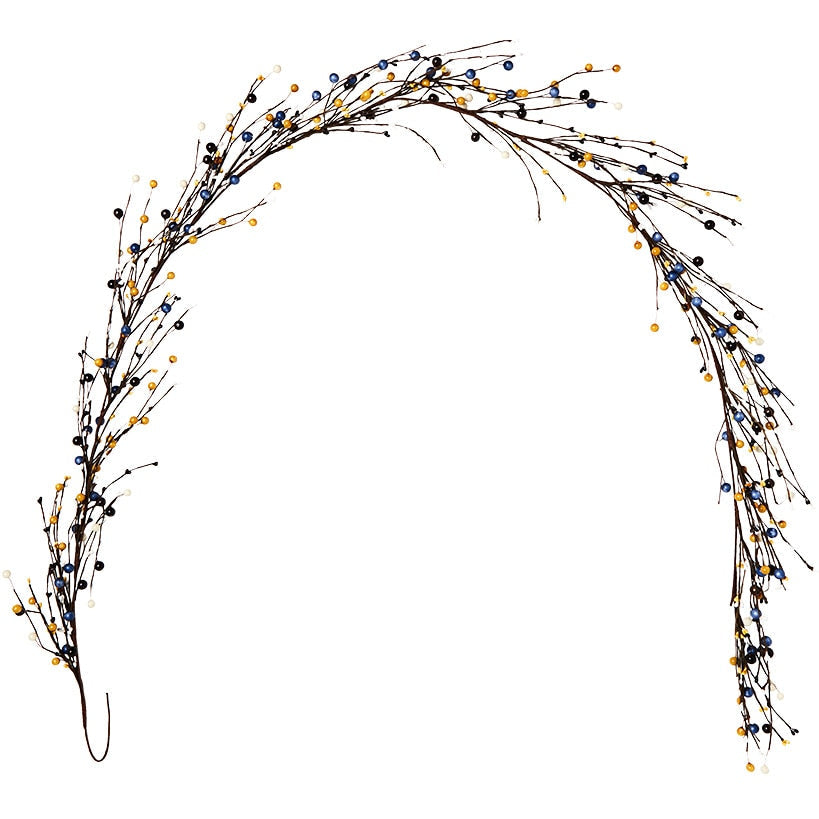 Colorful Country Berry Wreath, Garland or LED Candle