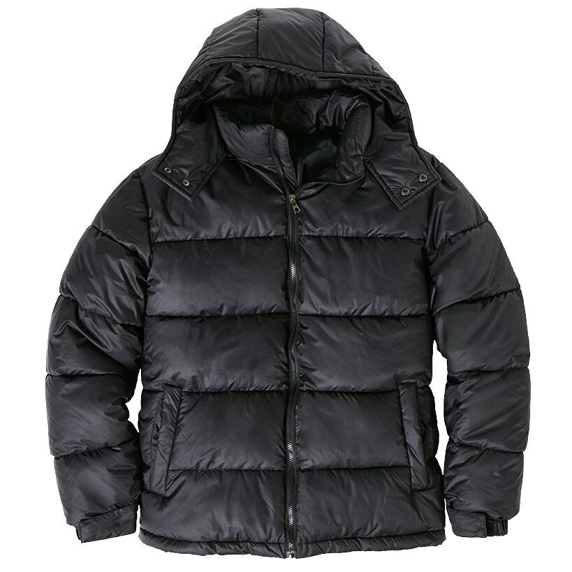Men's Black Puffer Jacket U680