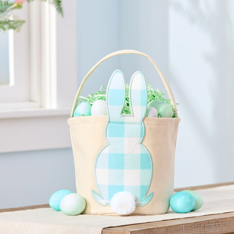 Easter Basket Bucket Bunny Fabric