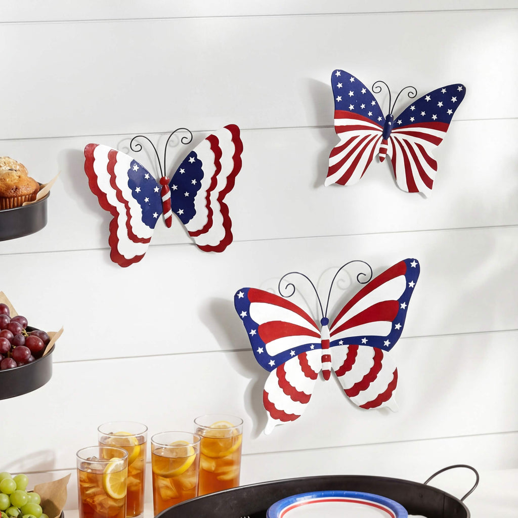 Butterfly Trio Wall Art