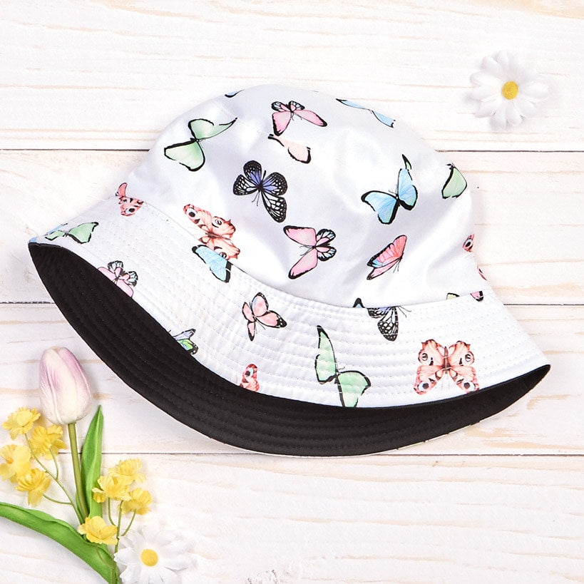 Women's Butterfly Summer Bucket Hat