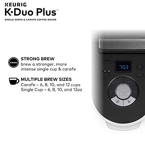 Gray Single Serve Coffee Maker with Milk Frother E764
