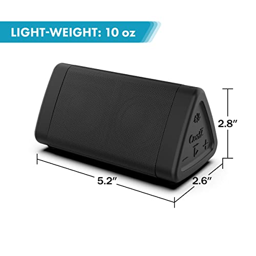 Portable Bluetooth 5.4 Speaker, 12W, 24-Hr Battery, IPX5 Water-Resistant (Black) Y8088