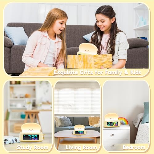 Kids Digital Alarm Clock with Night Light O733955