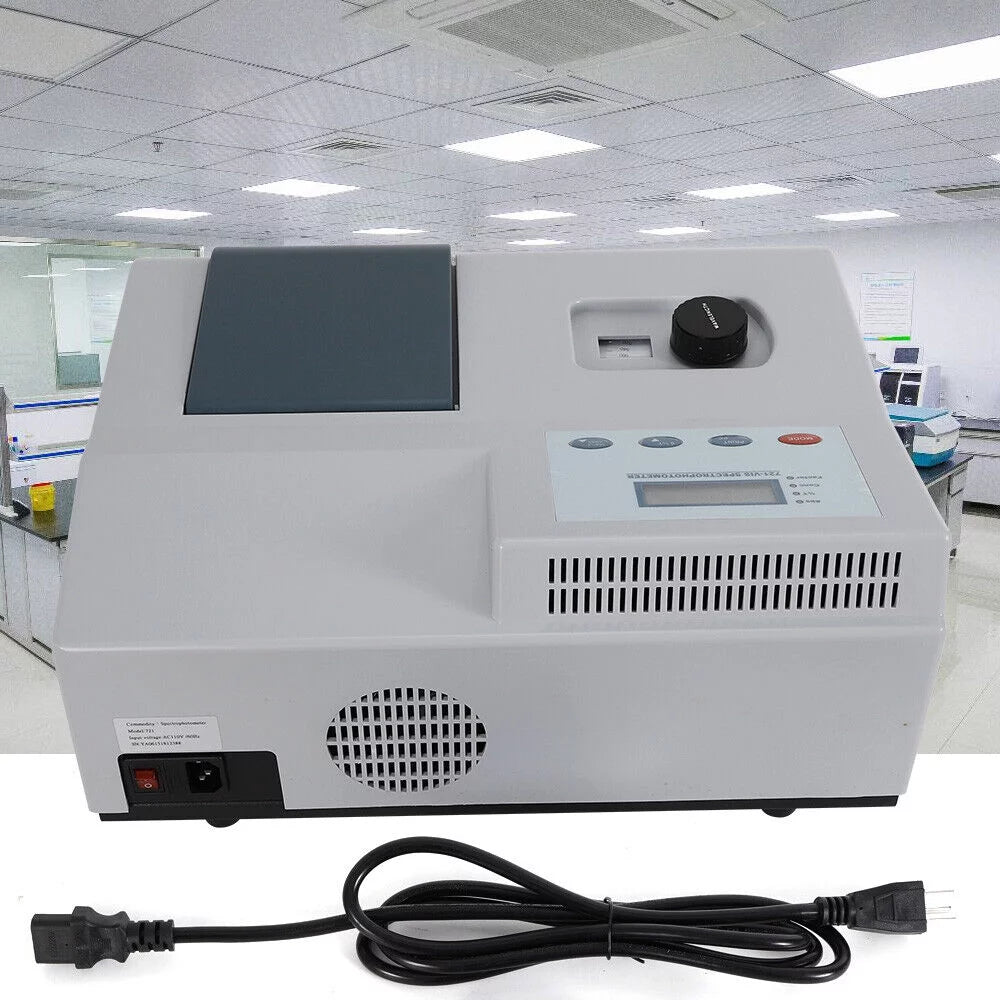 Digital Lab Spectrophotometer 350-1020nm H460469